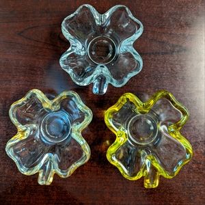Vintage Four Leaf Clover Dishes